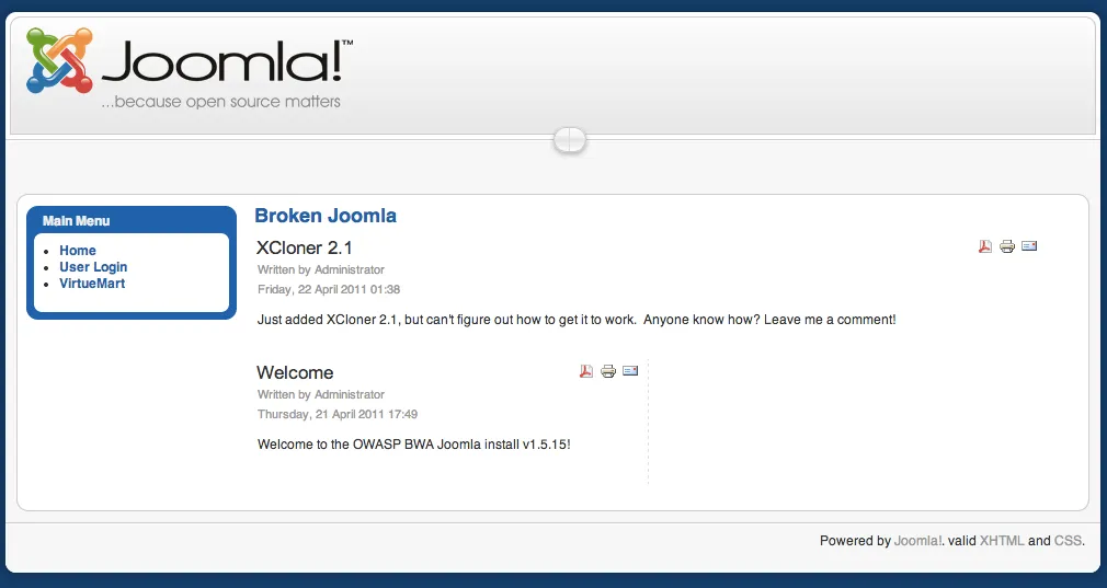 Joomla