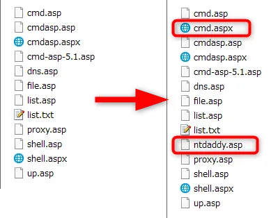 2つのファイルが復元されました